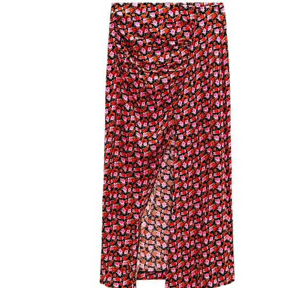 High waisted midi skirt - Picture 2 of 4